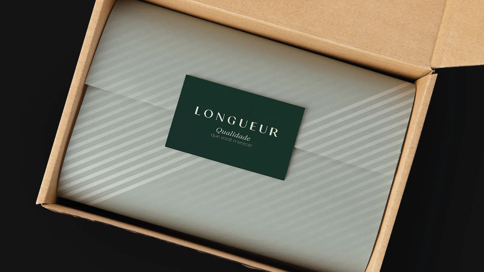 Projeto Longueur — Marca de produto, criado pelo Studio Vizion